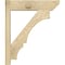Ekena Millwork Balboa Slat Rough Sawn Outlooker, Douglas Fir, 6"W x 22"D x 26"H OUT06X22X26BOA06RDF - alternate 4